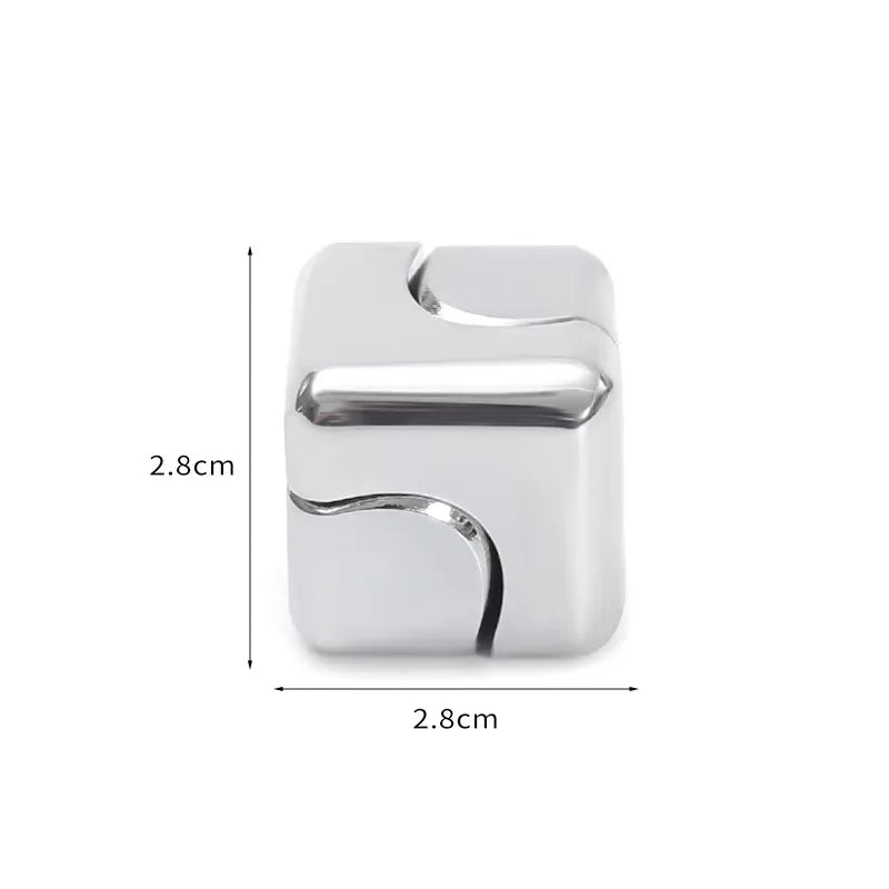 TrioSpins Metal Fidget Cube