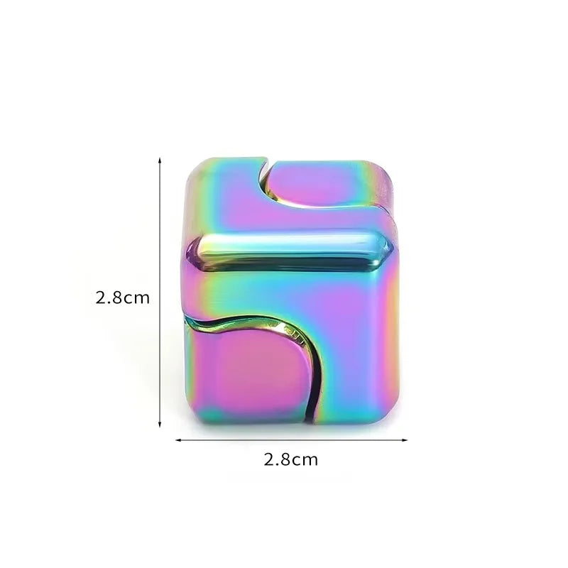 TrioSpins Metal Fidget Cube
