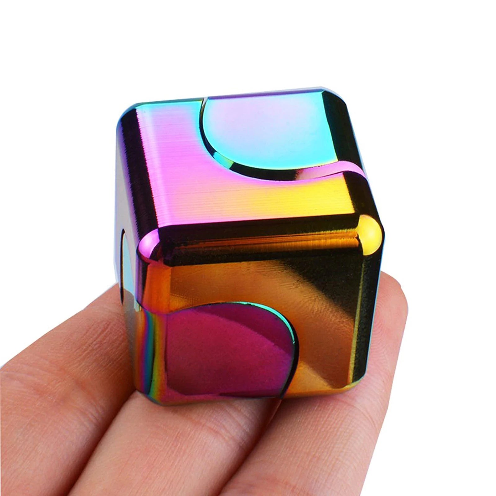 TrioSpins Metal Fidget Cube
