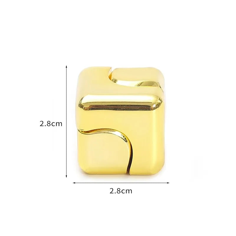 TrioSpins Metal Fidget Cube