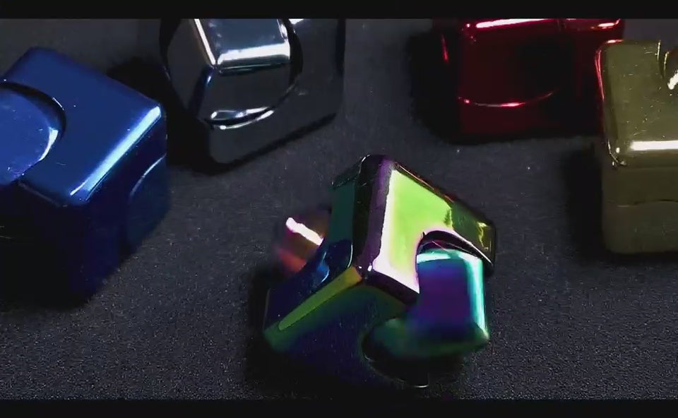 TrioSpins Metal Fidget Cube